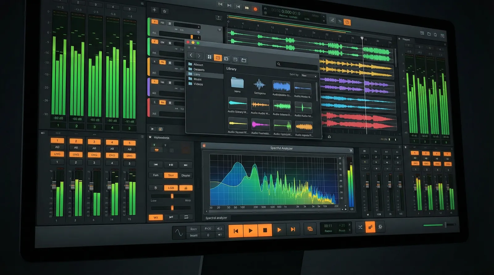 劲爆体育平台 音效素材库界面展示